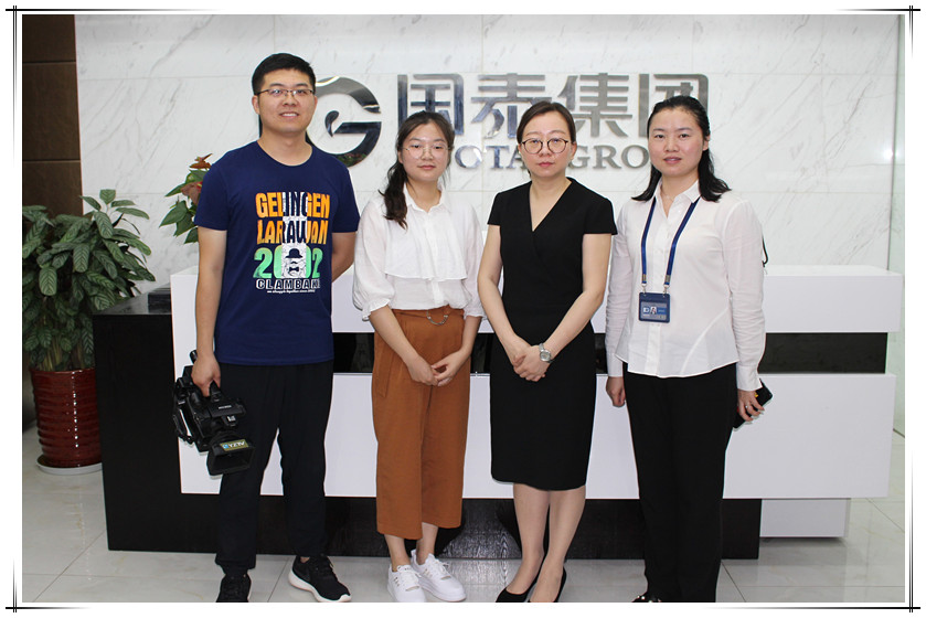 儀征電視臺專訪國泰 溯源慈善情結(jié) 