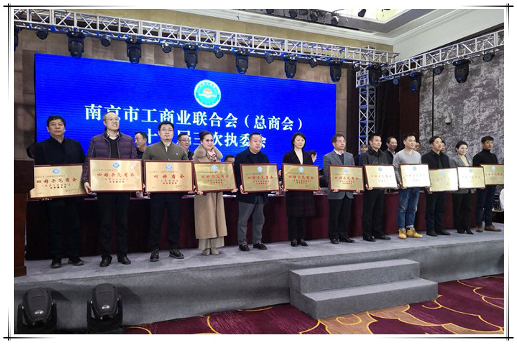 集團(tuán)董事長參加市工商聯(lián)“四好示范商會(huì)”授牌儀式