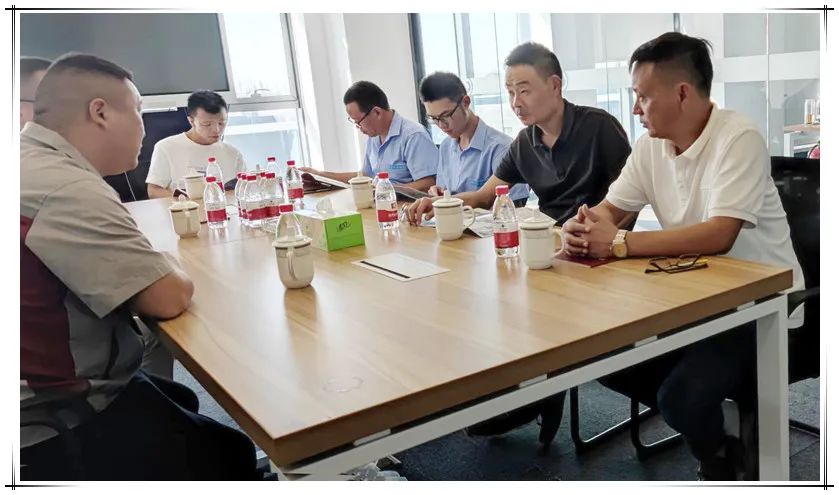 中建二局第三建筑公司質量總監(jiān)薛躍文一行到訪國泰
